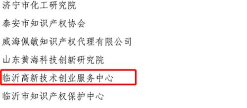 臨沂科技創(chuàng)業(yè)園成功入選山東省首批專利導(dǎo)航服務(wù)基地，為創(chuàng)新創(chuàng)業(yè)注入專業(yè)動能